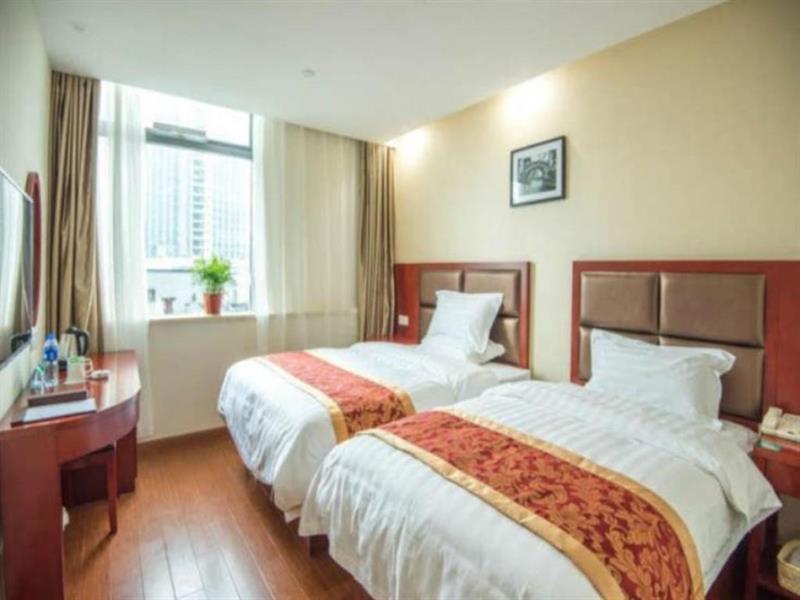 Greentree Inn Jiangsu Suzhou Wuzhong District Dongwu North Road Business Hotel Bagian luar foto