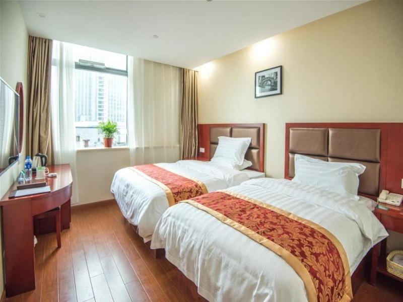 Greentree Inn Jiangsu Suzhou Wuzhong District Dongwu North Road Business Hotel Bagian luar foto